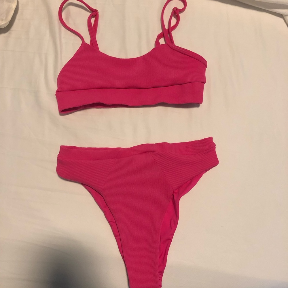 X REVOLVE Rib Tide Bikini Set